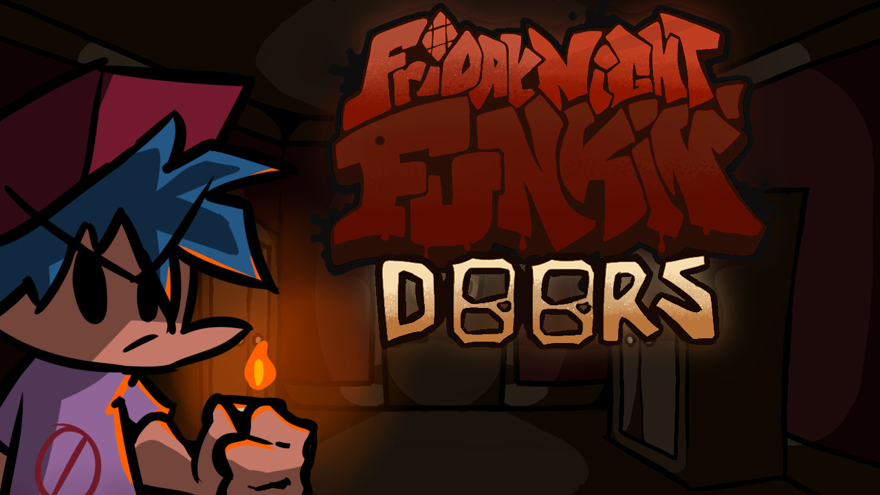 FNF vs Roblox Doors FNF mod game play online, pc download