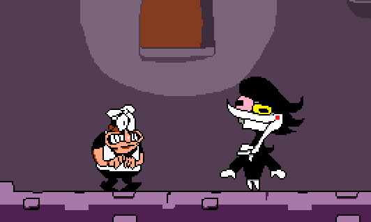 Spamton G. Spamton over Mr. Stick Work In Progress for Pizza Tower | PT ...