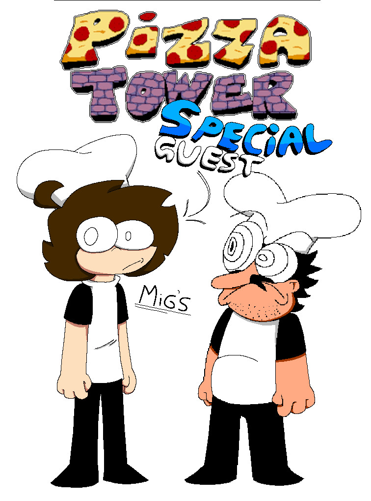 MIG's OVER PEPPINO [ReSprite] Work In Progress for Pizza Tower