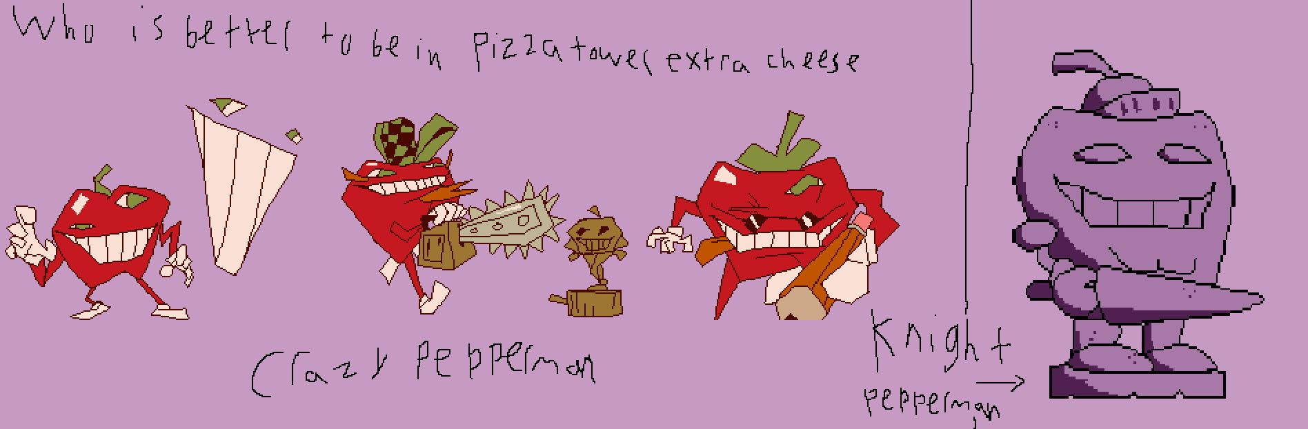 Pizza tower extra cheese fanmade dlc [Pizza Tower] [Works In Progress]
