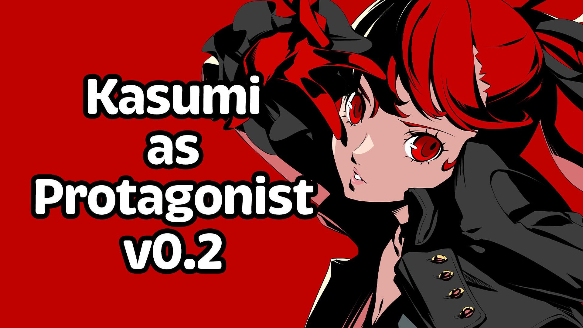 Kasumi as Protagonist (WIP) [Persona 5 Royal (PC)] [Works In Progress]