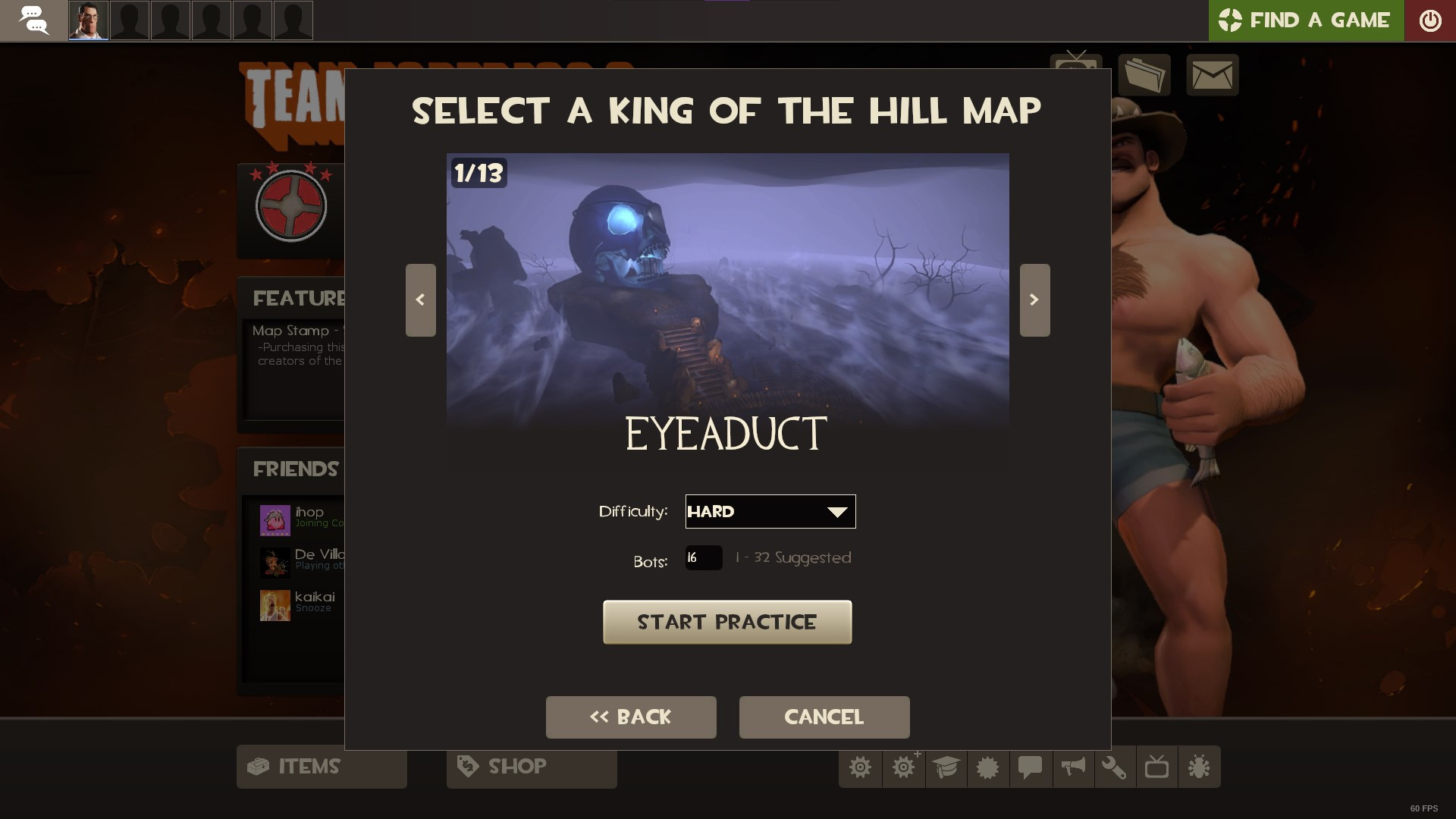 Halloween Training (map selection) Work In Progress for Team Fortress 2 ...