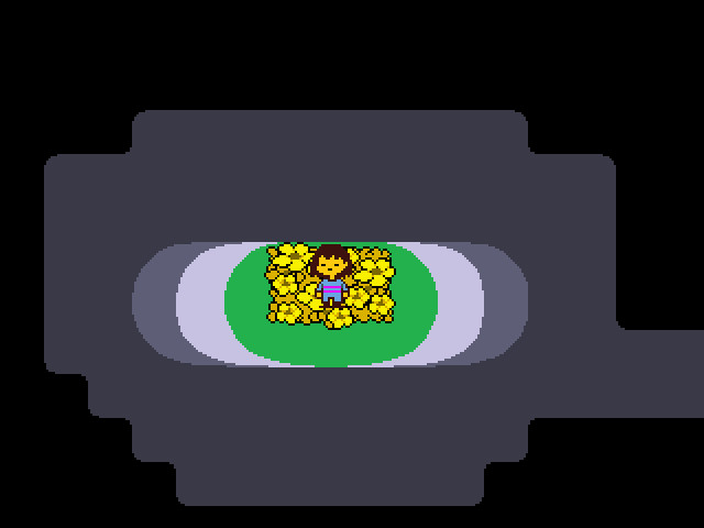 UNDERTALE – UNDERTALE: Beginning of Game / First Meeting With Flowey  (Script)