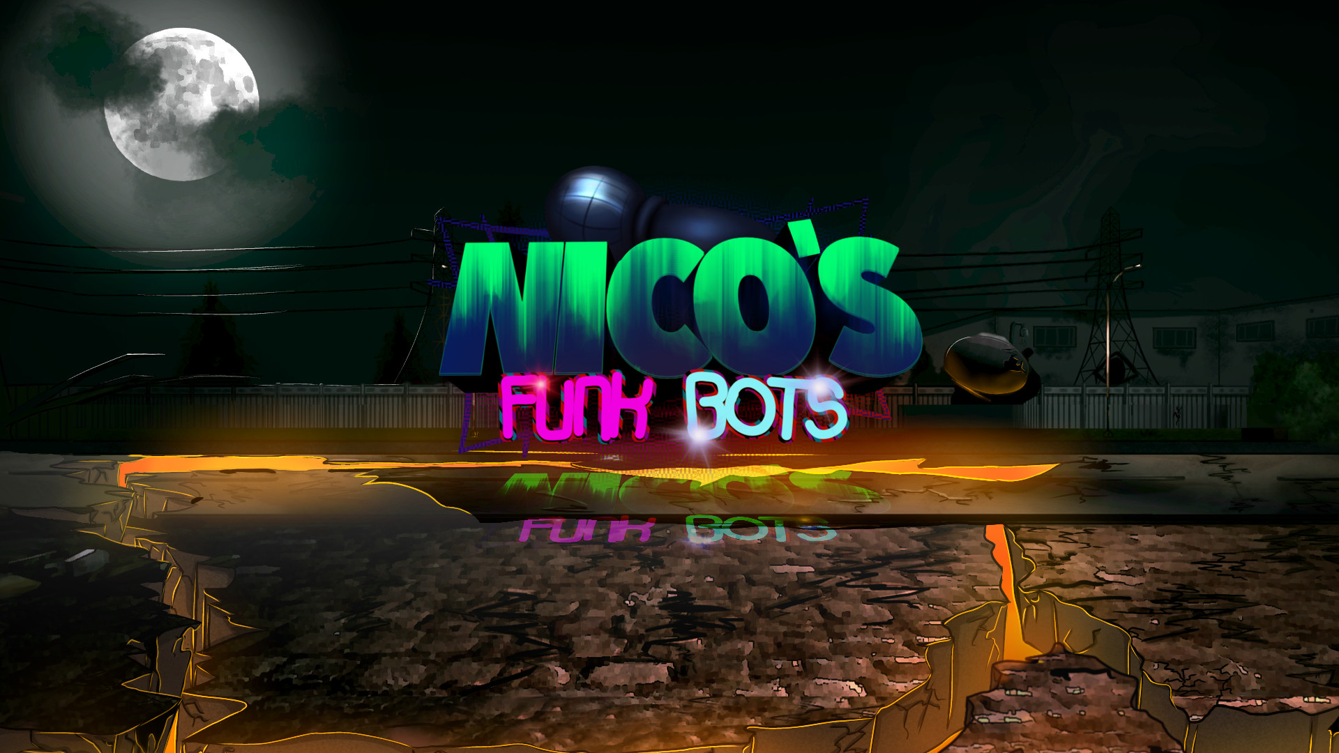 Friday Night Funkin' VS Nico's Bots Nextbots (FNF Mod/HARD) 