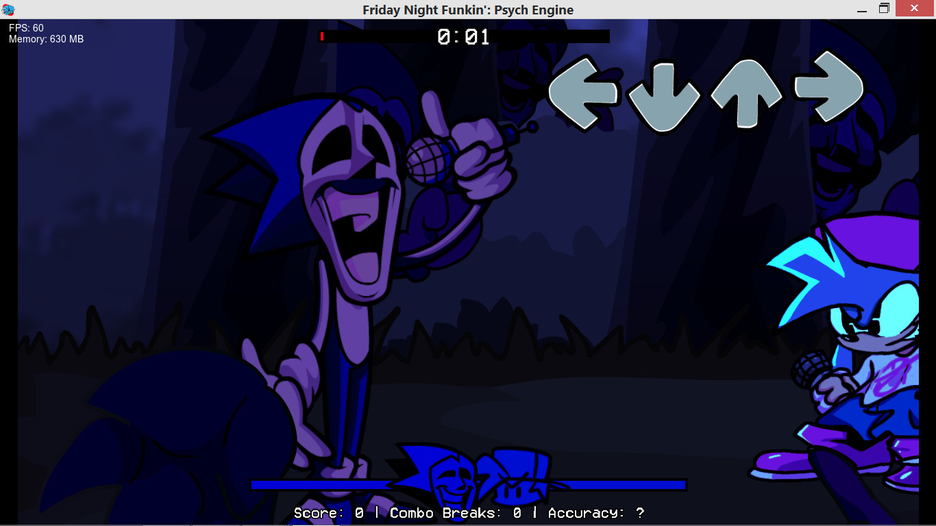 FRIDAY NIGHT FUNKIN SONIC EXE ATTACK W.I.P [Friday Night Funkin'] [Mods]