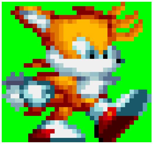 Pixilart - mecha sonic crouch by blue-blue