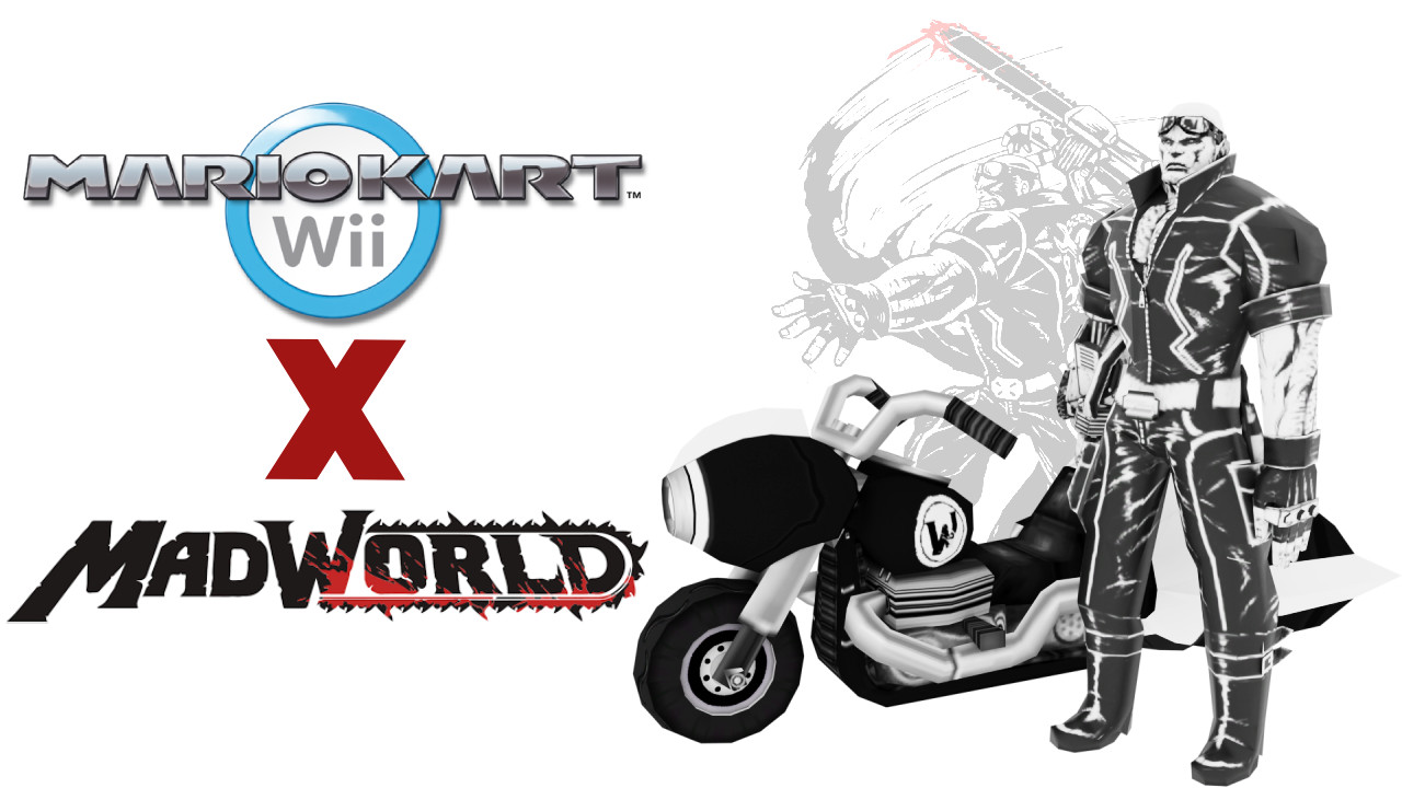 Jack Cayman (MadWorld) [Mario Kart Wii] [Works In Progress]