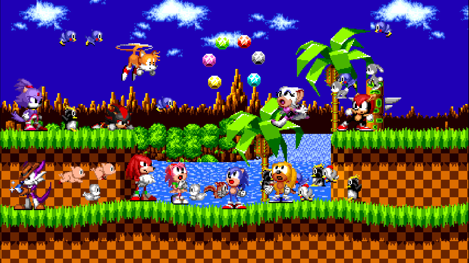 Sonic 1 Forever: Wood Zone Plus (Initial Release) ✪ Full Game