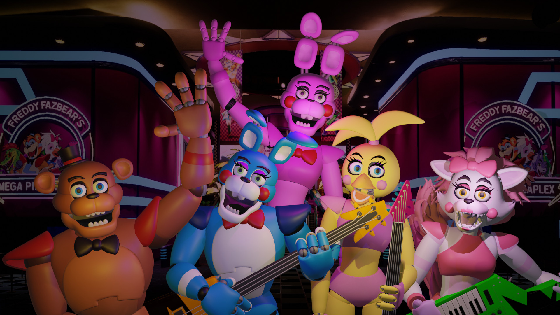 Which FNaF2 Toy Animatronic are you?