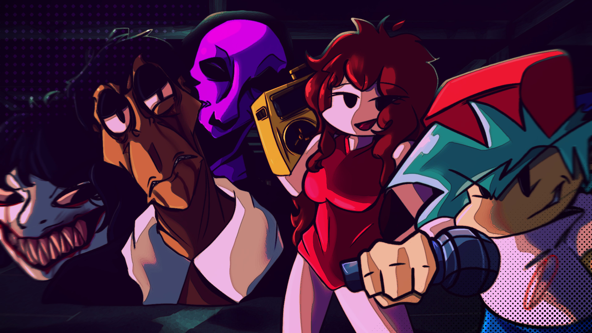 Friday Night Funkin' concept by Blacktimesaibot on Newgrounds