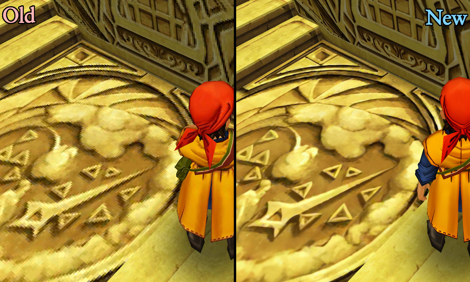 Dragon Quest VIII - 3DS vs. PS2