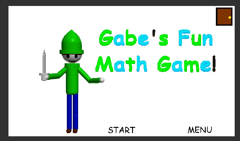 Gabe's Fun Math Game Work In Progress for Baldi's Basics | Baldi Works ...