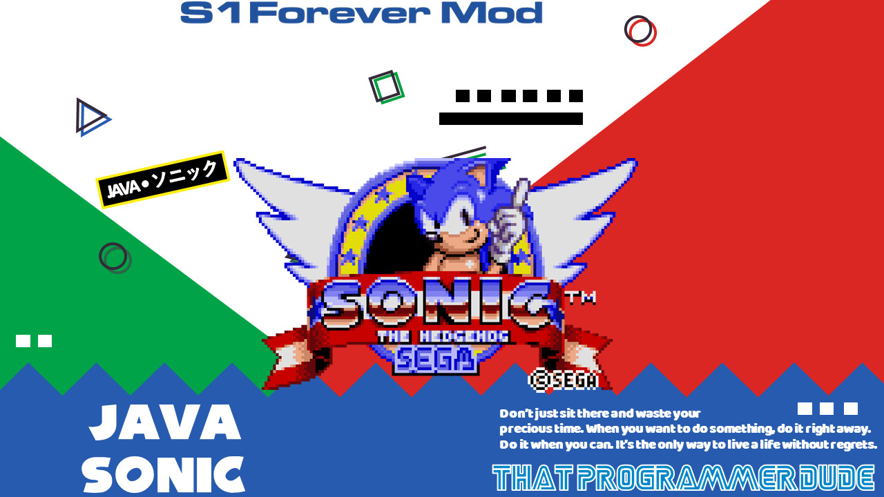 Java Styled Sonic Work In Progress for Sonic the Hedgehog Forever | S1F ...