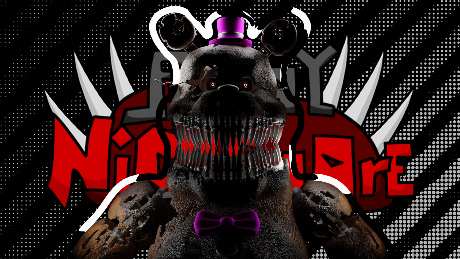 FNAF 4 Nightmare Wallpapers - Wallpaper Cave