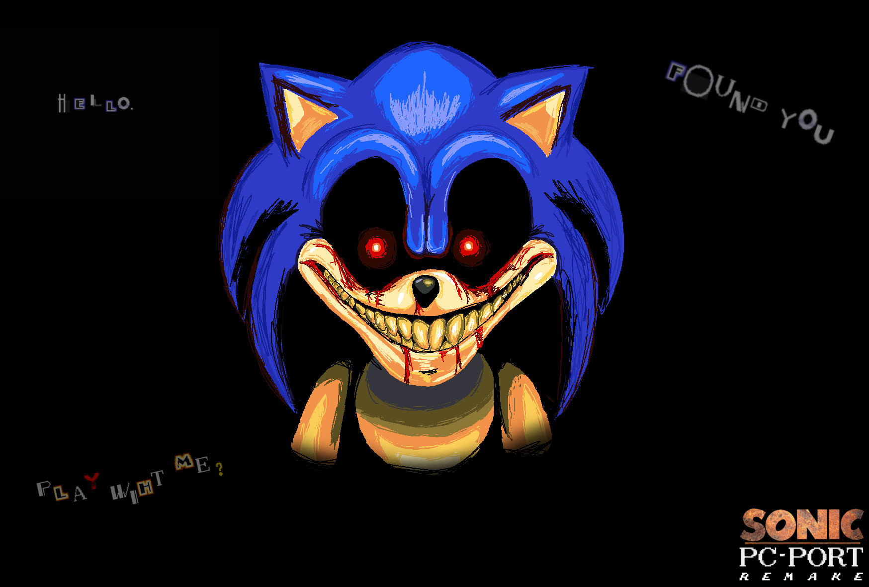 Sonic exe original. Sonic exe 2011. Sonic exe Official Remake Sprites. Fanon Sonic.exe.