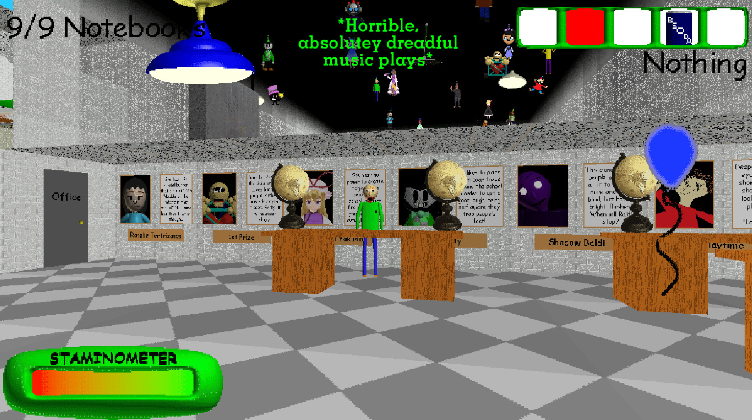 Baldi, Baldi's Basics Random Map Series Wiki