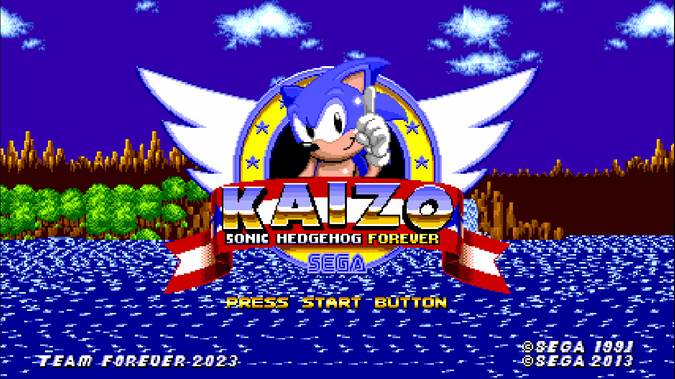 Kaizo Sonic Forever [Sonic the Hedgehog Forever] [Works In Progress]