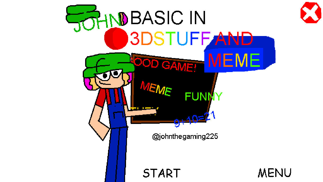 John s basic in 3dstuff and meme work in progress for baldi s basics