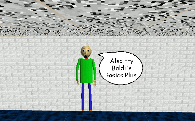 Mystman12 helps baldi (Canceled) Work In Progress for Baldi's Basics ...