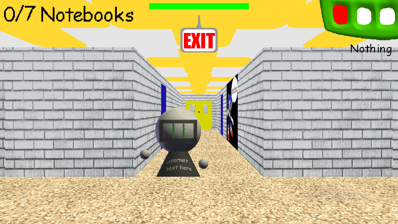 Baldi Math Class Jeff's fun math class 2 (FINALLY COMPLET Work In Progress for Baldi's ...