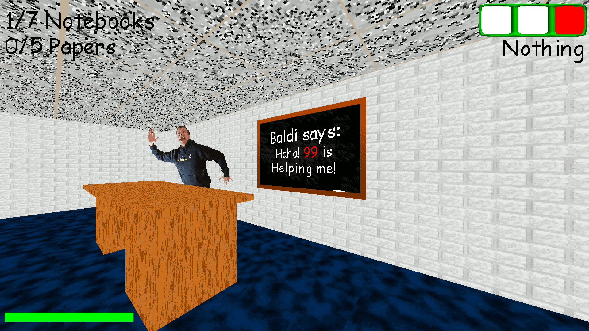 Mystman12 helps baldi (Canceled) Work In Progress for Baldi's Basics ...