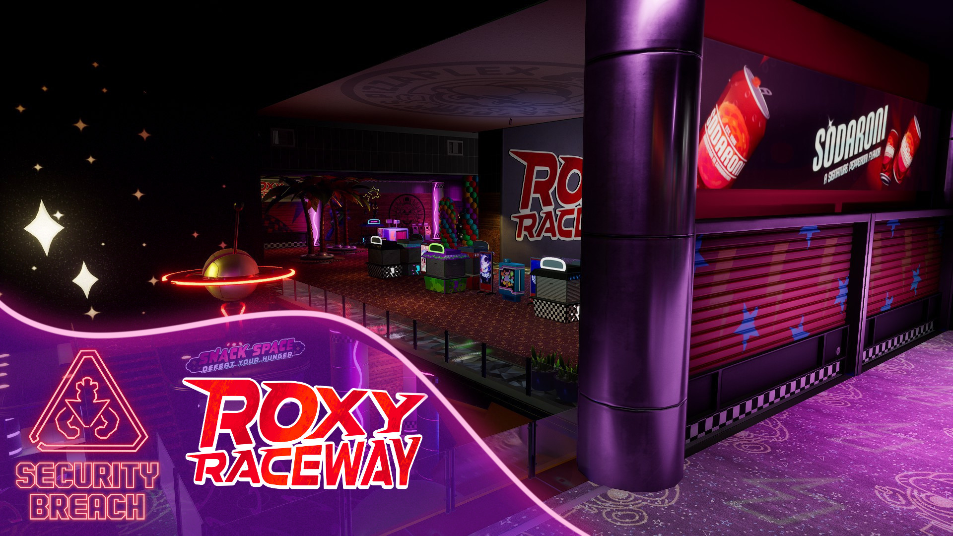 Refurbished Raceway Work In Progress for Five Nights at Freddy's ...