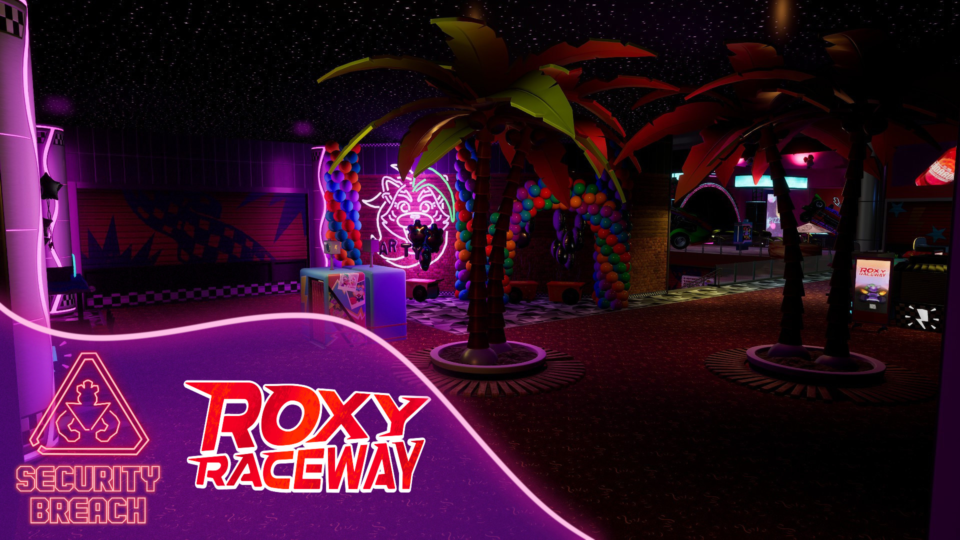 Refurbished Raceway Work In Progress for Five Nights at Freddy's ...
