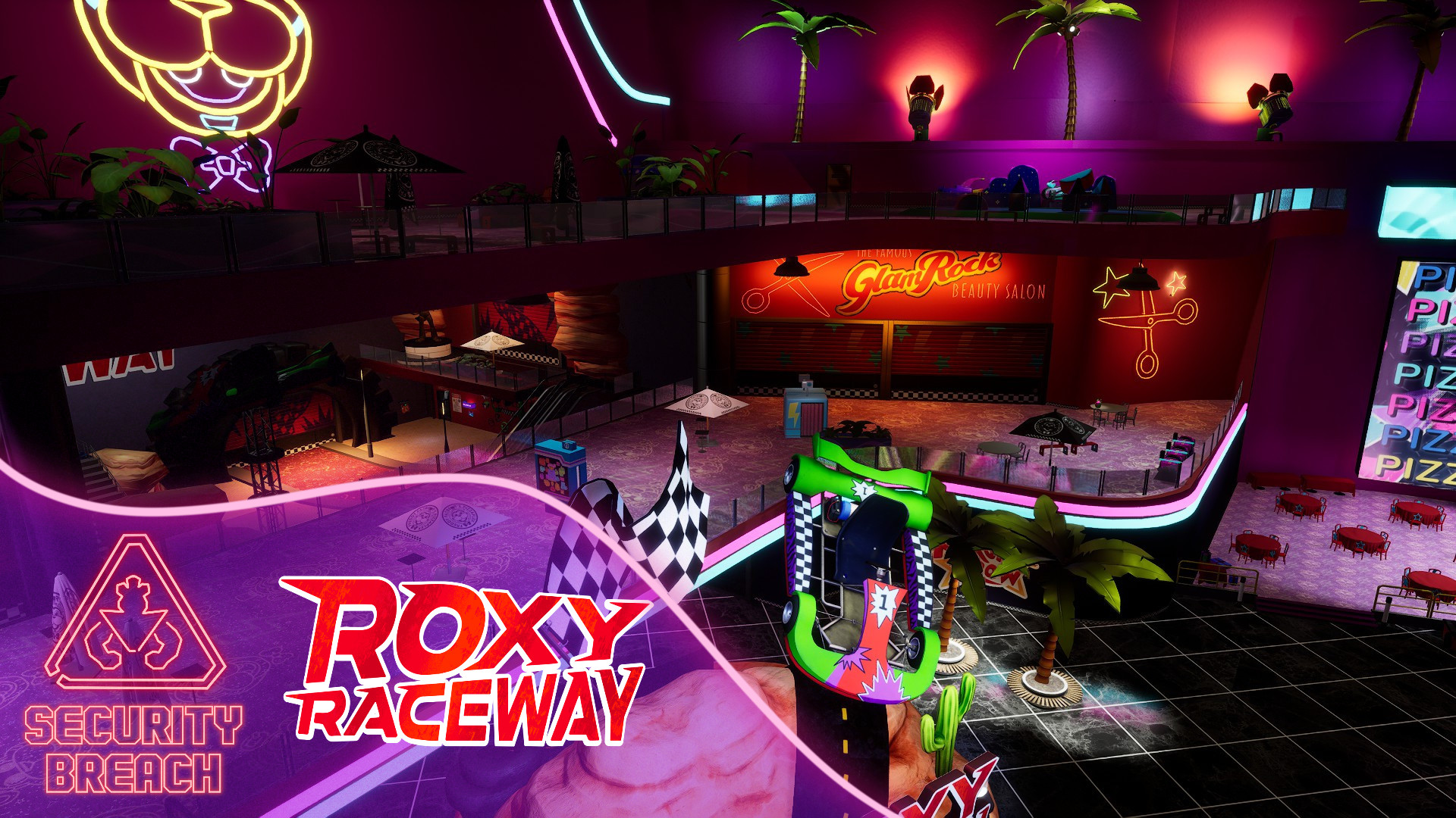 Refurbished Raceway Work In Progress for Five Nights at Freddy's ...