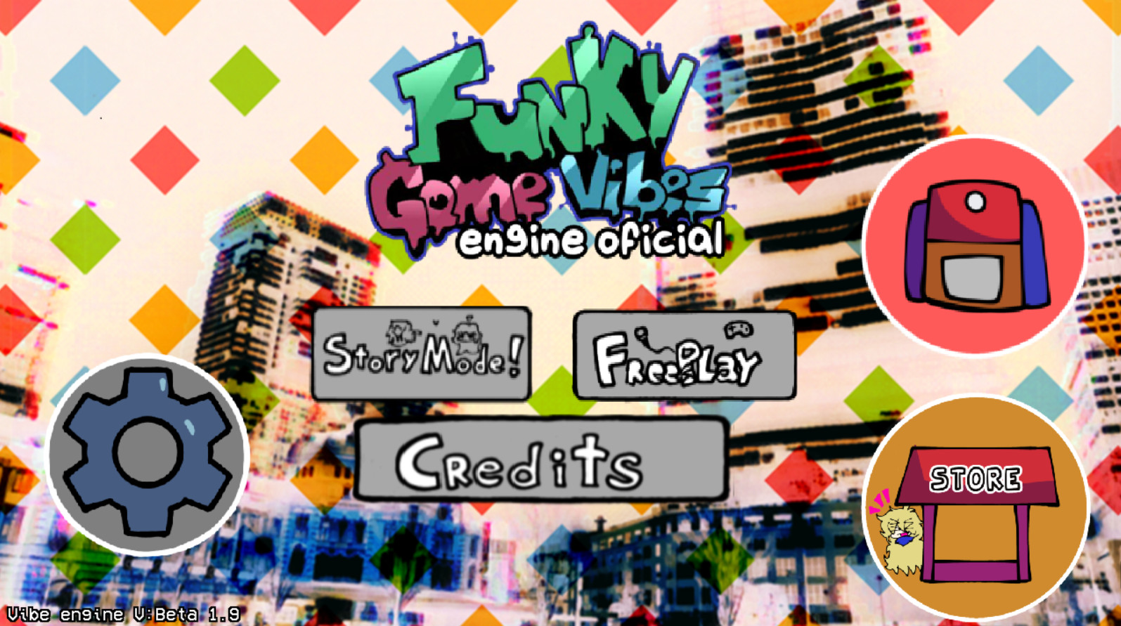 Funky Game Vibes/World Build v1.0 Work In Progress for Friday Night ...