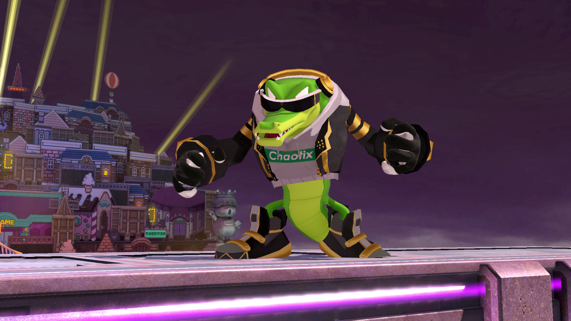 Vector The Crocodile Work In Progress for Super Smash Bros. Ultimate