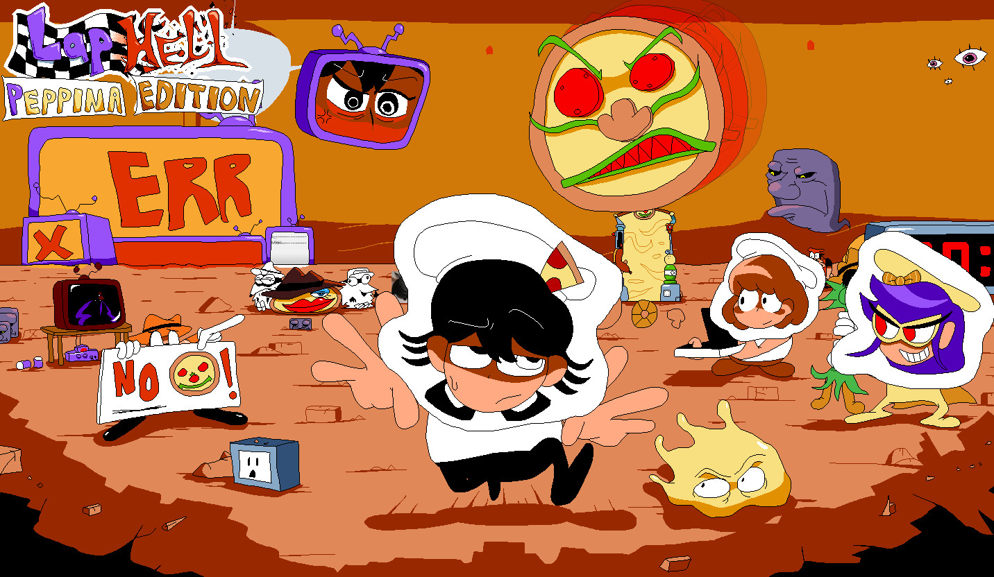 Lap Hell: Peppina Edition Work In Progress for Pizza Tower | PT