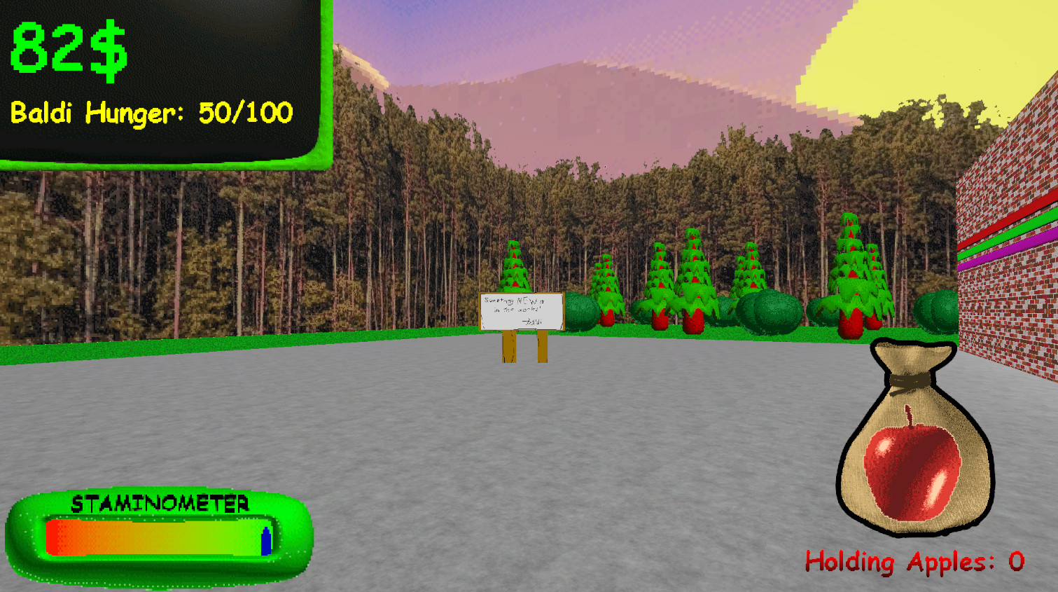 Baldi Loading Raise a Baldi! Work In Progress for Baldi's Basics | Baldi Works In ...