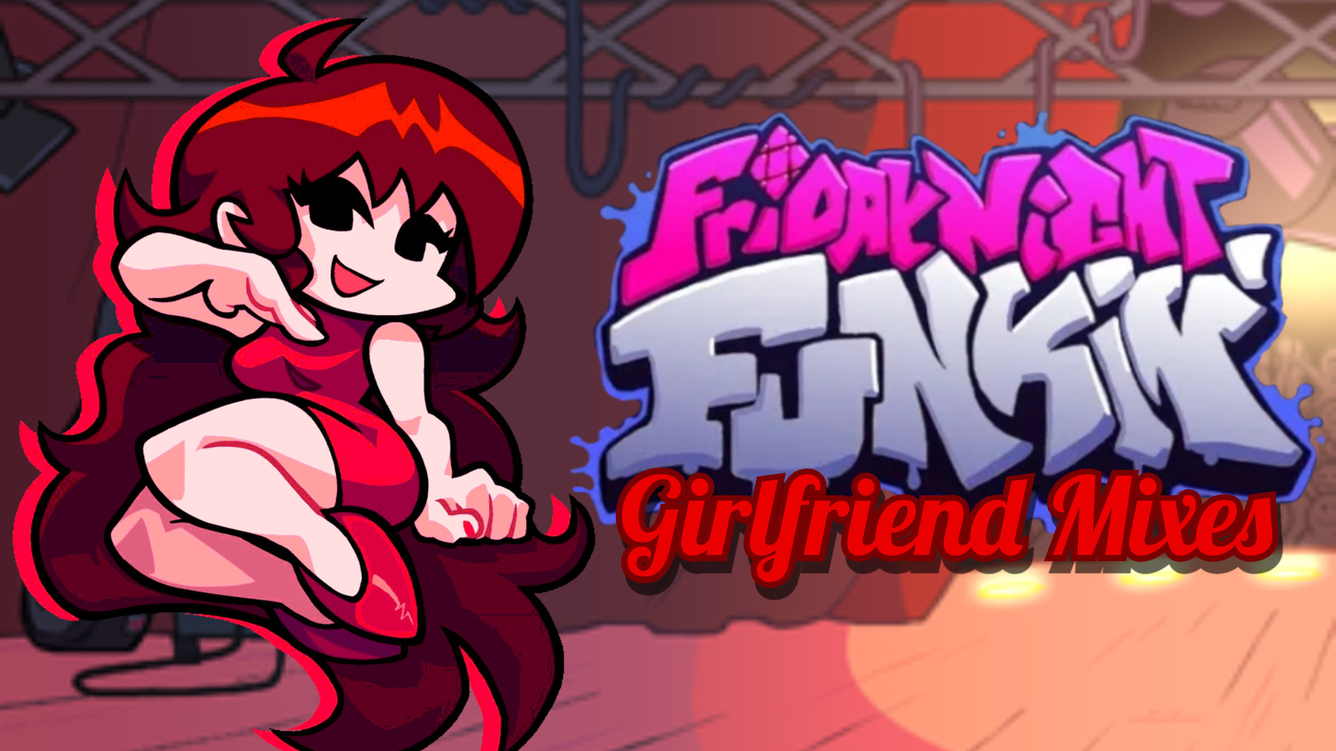 FNF GF Mix / Retr0 Take Work In Progress for Friday Night Funkin 