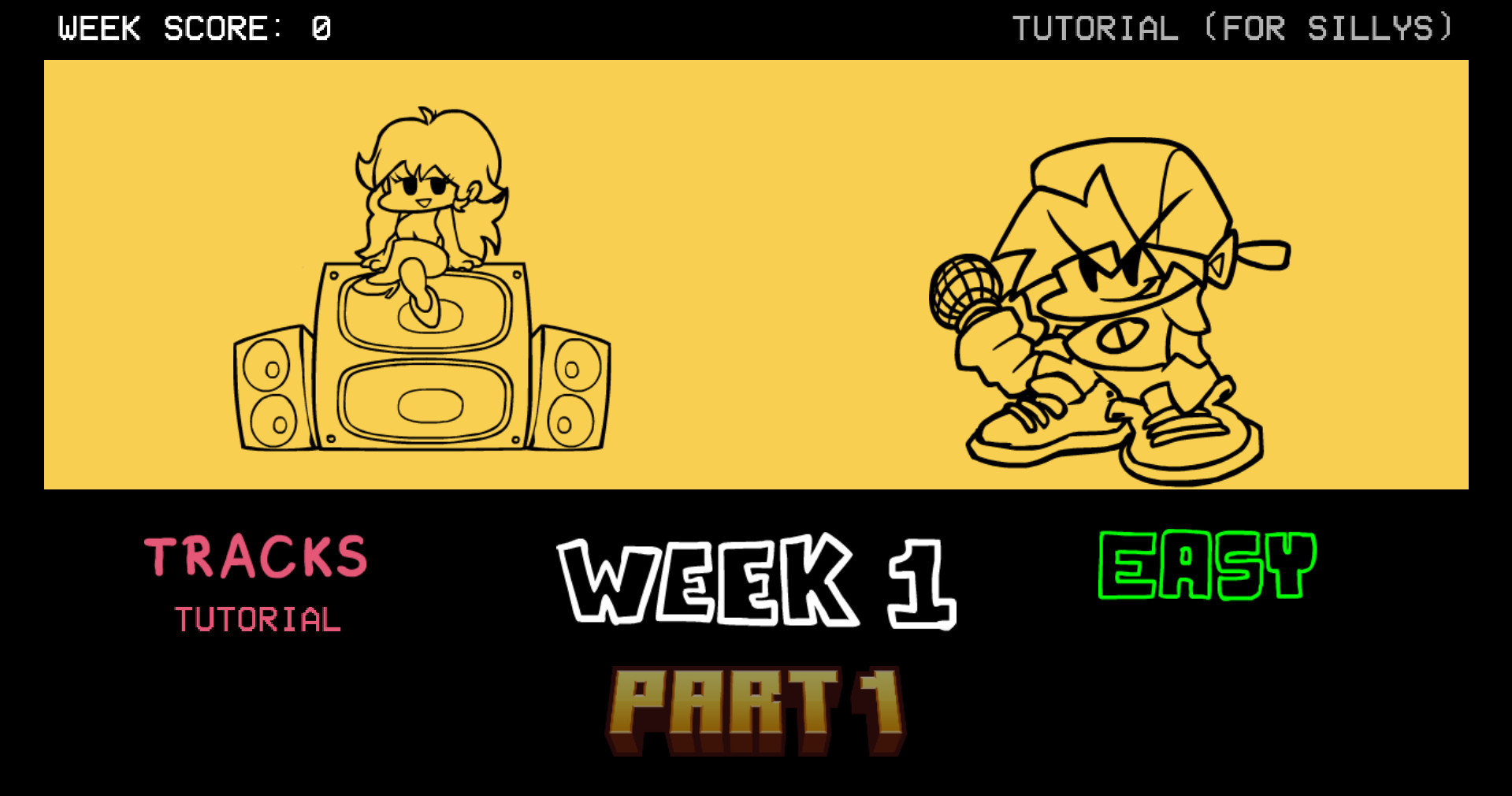 Week Example Fnf Yahiworld Release (More weeks in progress) Work In Progress for Friday ...