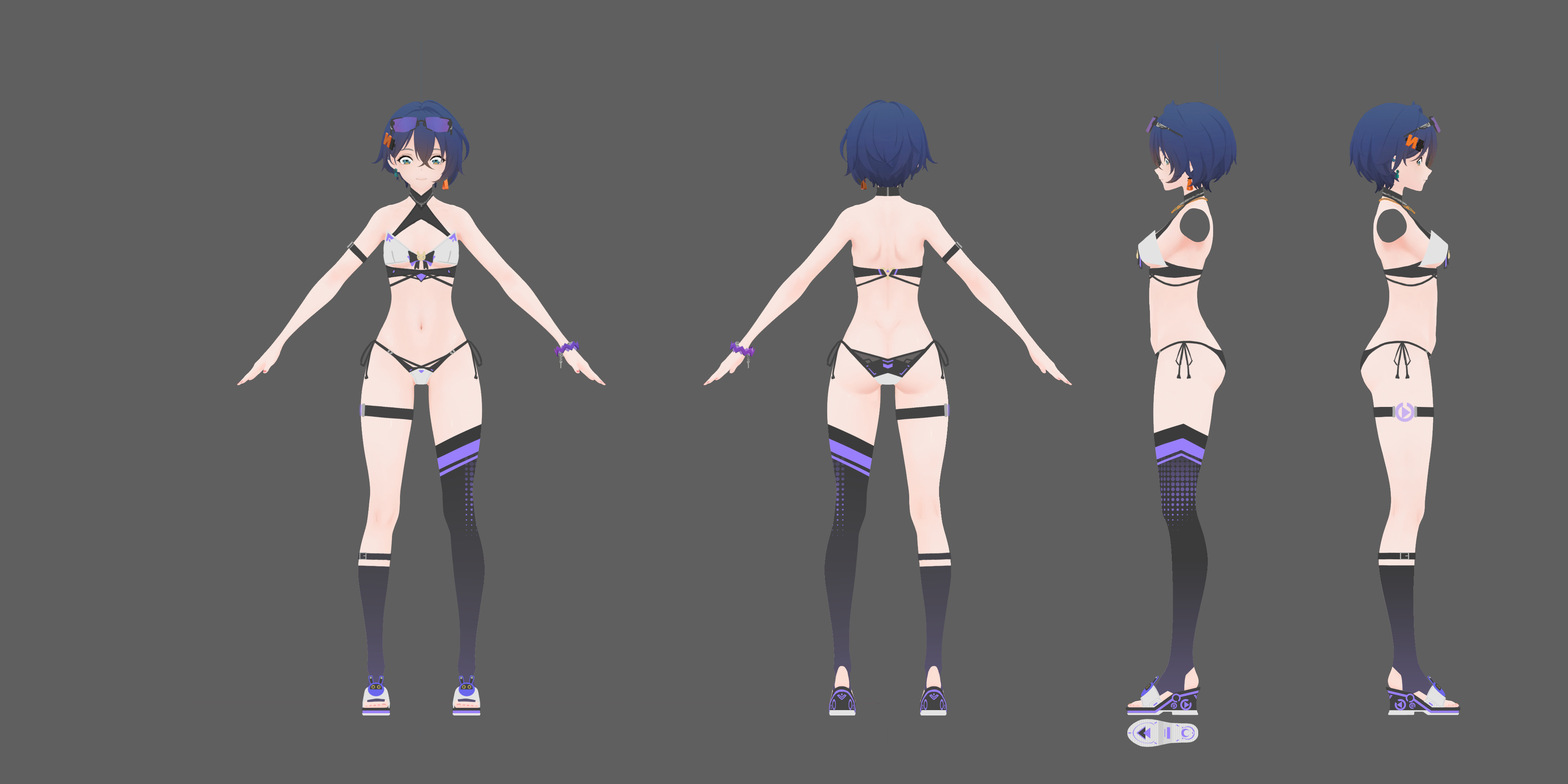 Cyber Hacker - Belle】-【赛博骇客-铃】 Work In Progress for