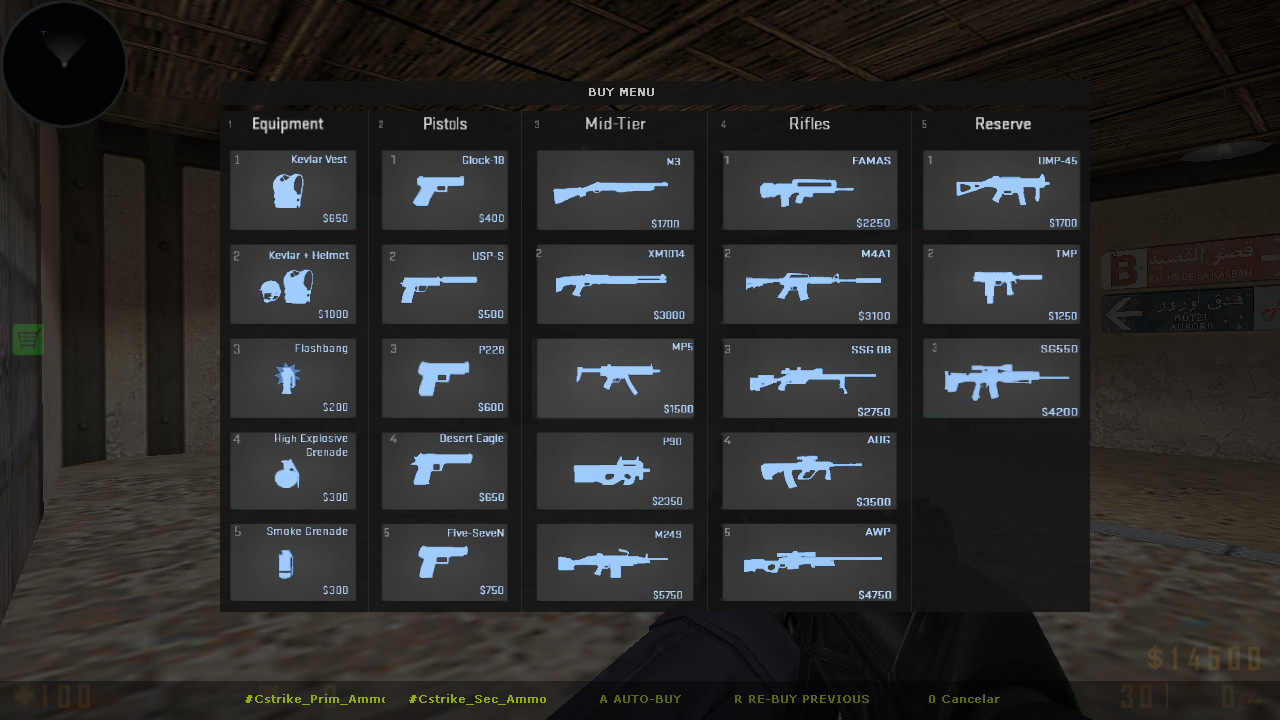 [WIP] CS2 New Buy Menu Work In Progress for Counter-Strike 1.6 | CS1.6 ...