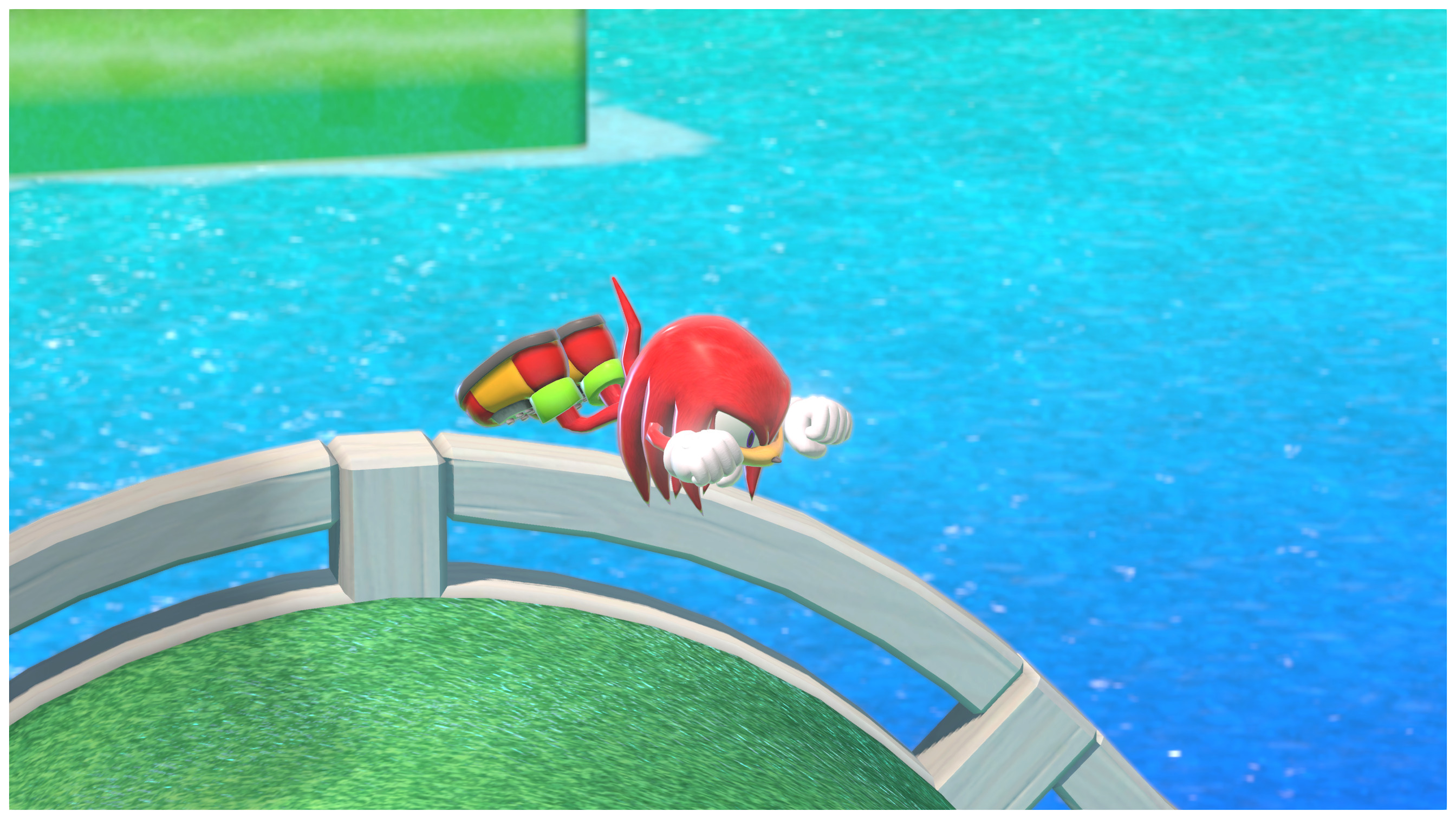 Knuckles over peach Work In Progress for Super Mario 3D World + Bowser ...