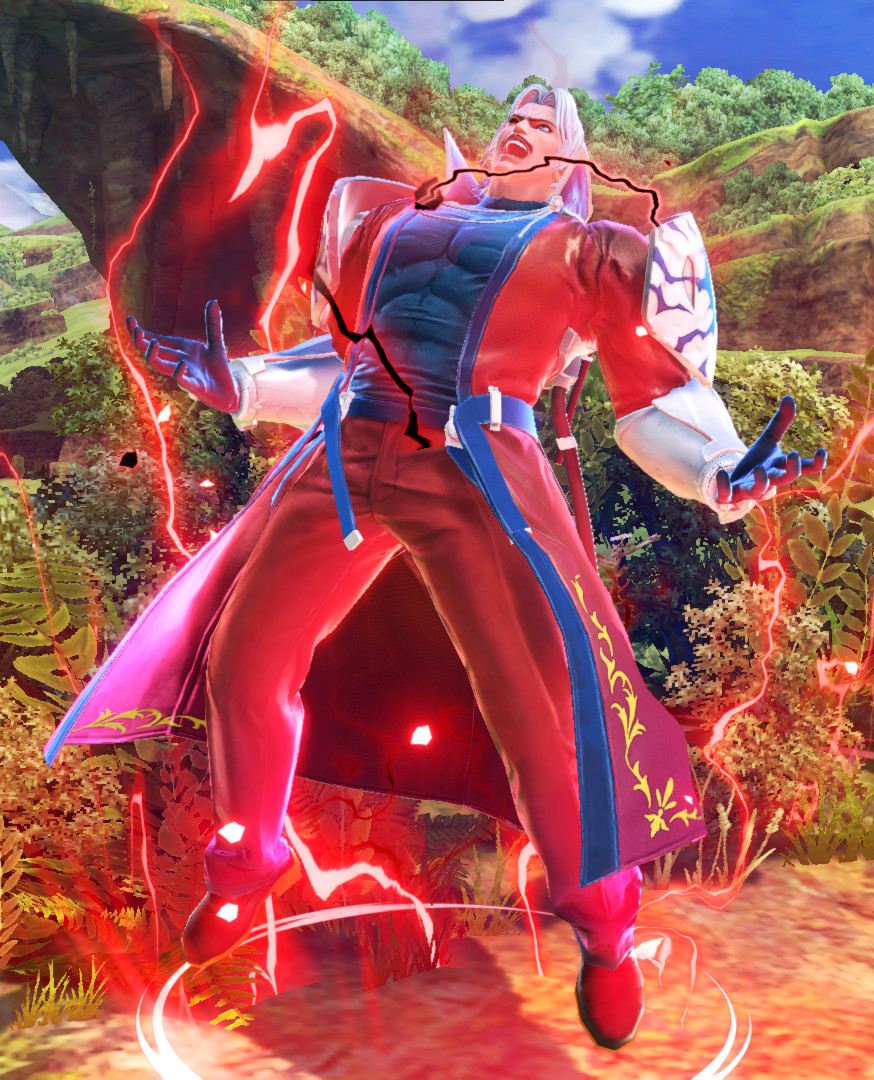 Rob Rugal Rugal Bernstein import over Kazuya Work In Progress for Super Smash ...