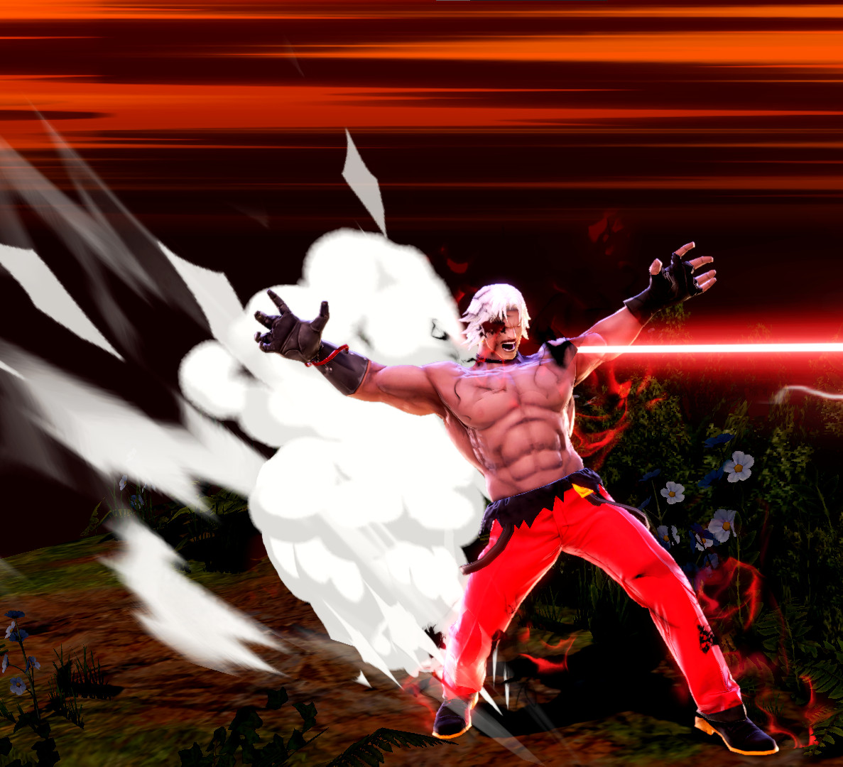 Rob Rugal Rugal Bernstein import over Kazuya Work In Progress for Super Smash ...