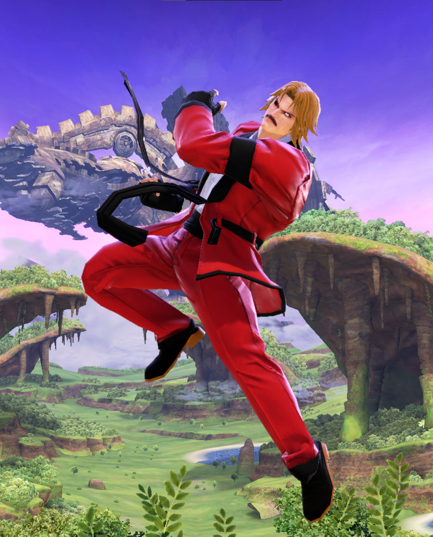 U Rugal Rugal Bernstein import over Kazuya Work In Progress for Super Smash ...