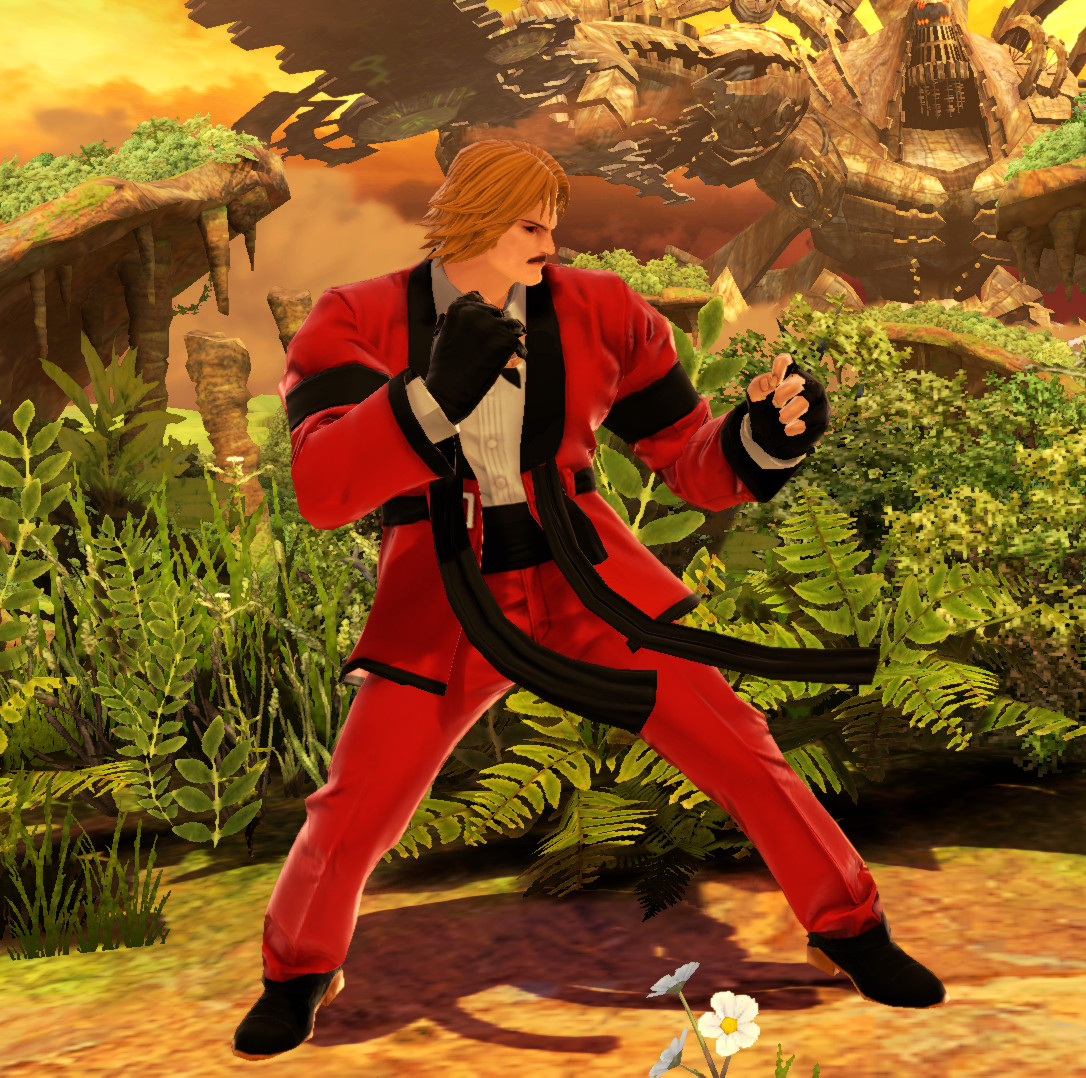 Rob Rugal Rugal Bernstein import over Kazuya Work In Progress for Super Smash ...