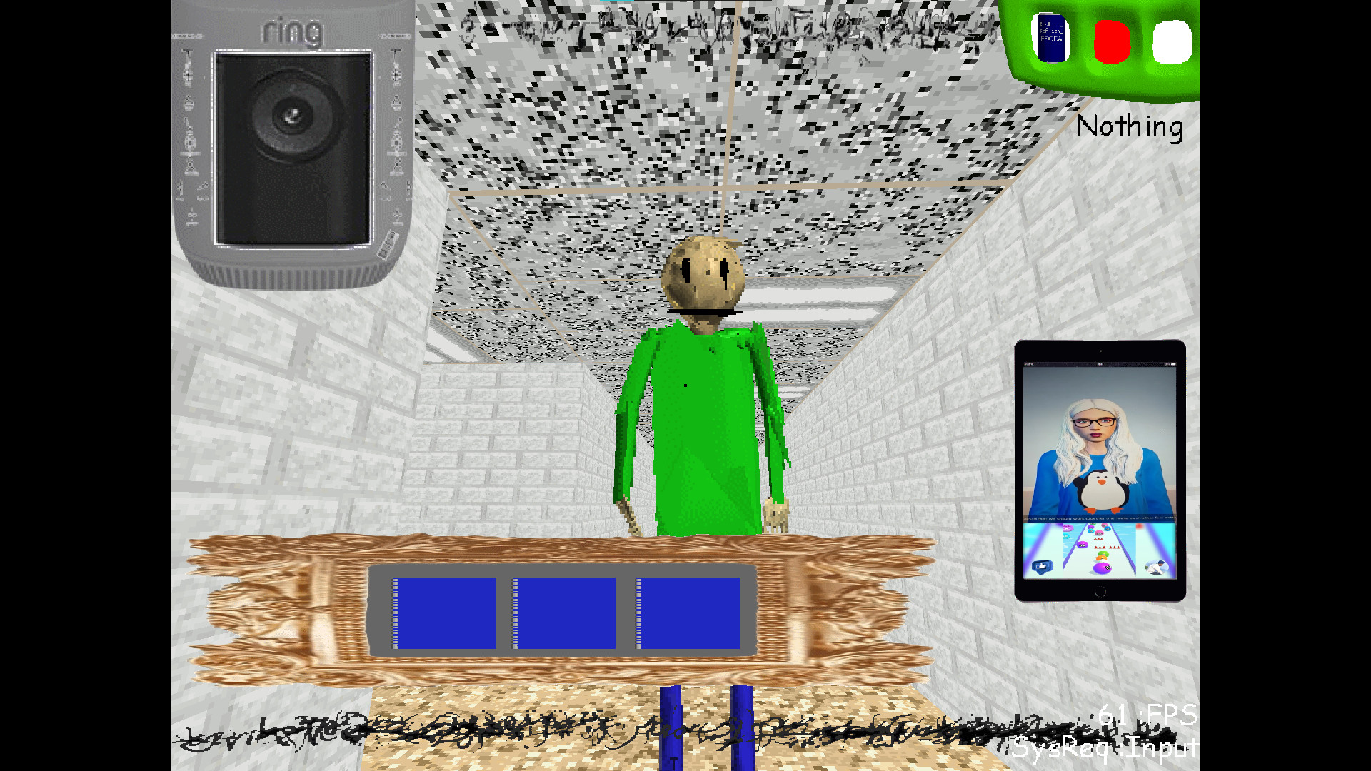 ThinkPad Baby Work In Progress for Baldi's Basics | Baldi Works In