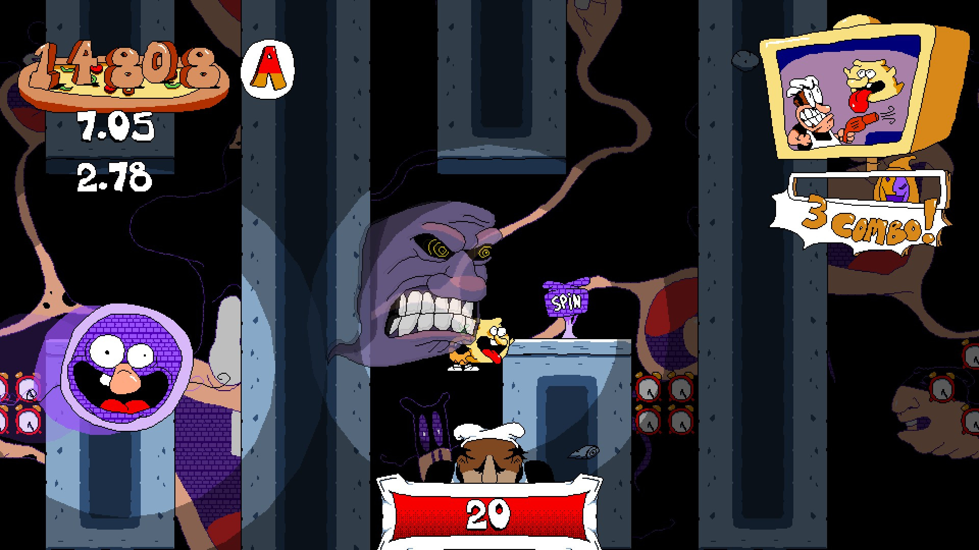 HellSpawn's Hellscape Work In Progress for Pizza Tower | PT Works In ...