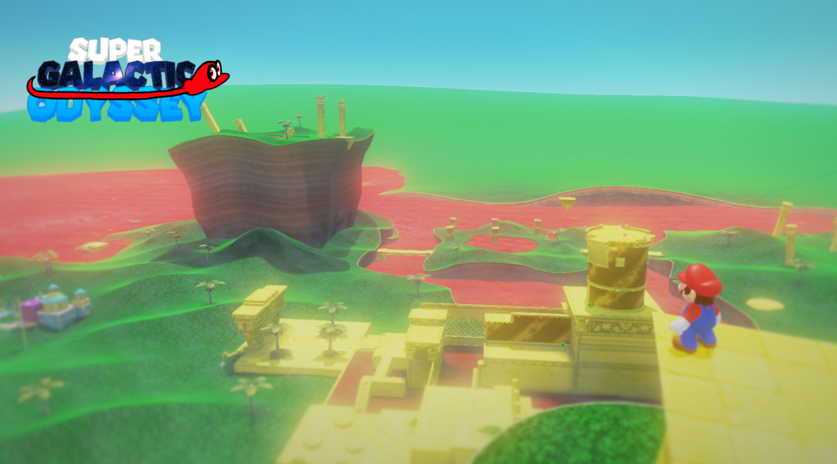 Super galactic odyssey Work In Progress for Super Mario Odyssey