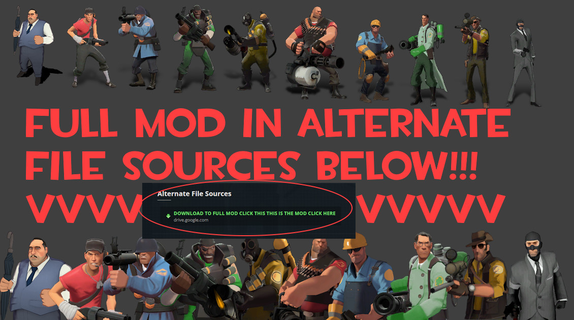 Tf2 24 File TF2C Unclassified Declassified Work In Progress for Team Fortress 2 ...