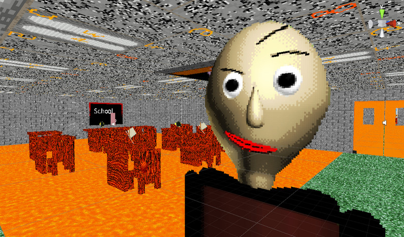 Eight. Work In Progress for Baldi's Basics | Baldi Works In Progress