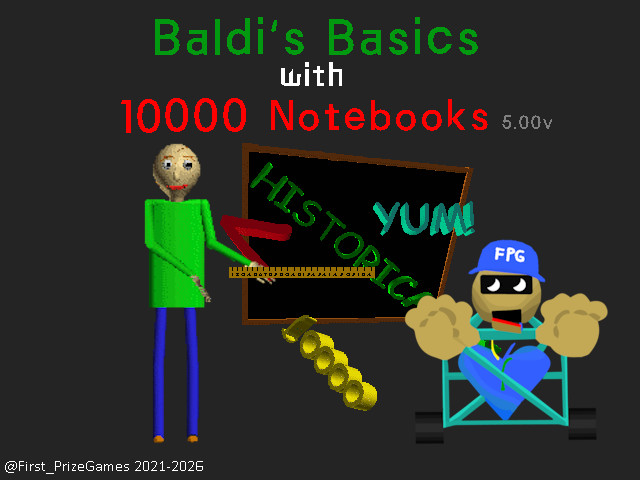 Baldi's Basics with 10,000 Notebooks Work In Progress for Baldi's ...