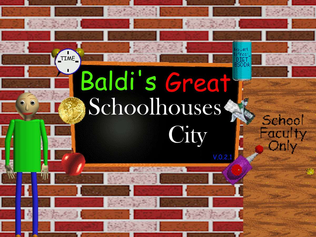 Baldi's Great Schoolhouses City (0.13.1) Work In Progress for Baldi's ...