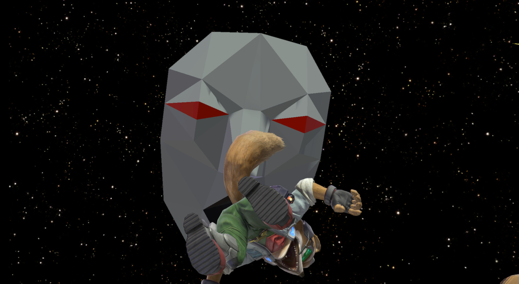 Super Nintendo Star Fox Andross Work In Progress for Super Smash Bros ...