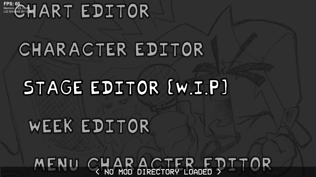 Fnf Modchart Editor Friday Night Funkin: Lid Engine 2.0 Update W.I.P Work In Progress for ...